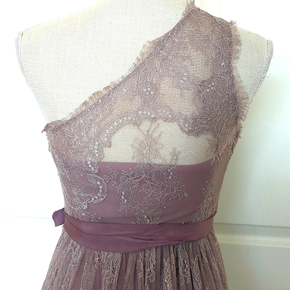 Anthropologie Va et Vien Ariel Lace On shoulder Dress - Picture 8 of 12